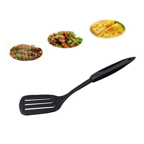Plastic Slotted Turner Non-Stick Heat-Resistant Kitchen
