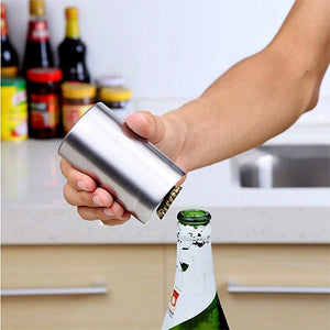 Stainless Steel Beer Bottle Opener Automatic Kitchen